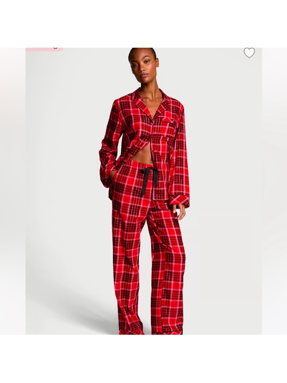 Victoria Secret Flannel Long
Pajama Set
